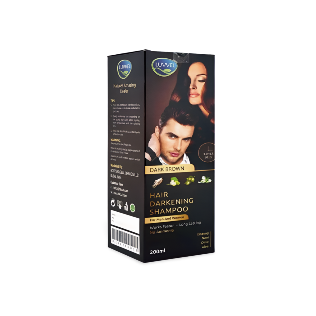 Luvvel Dark Brown Shampoo In Pakistan