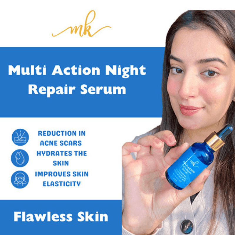Multi Action Night Repair Face Serum in Pakistan